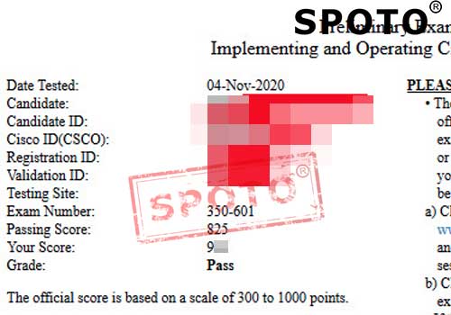 ��SPOTOÿ��ս����11.04 PASS 350-601 CCIE DC����ı��� ��ô˵����û�в��ȵģ�