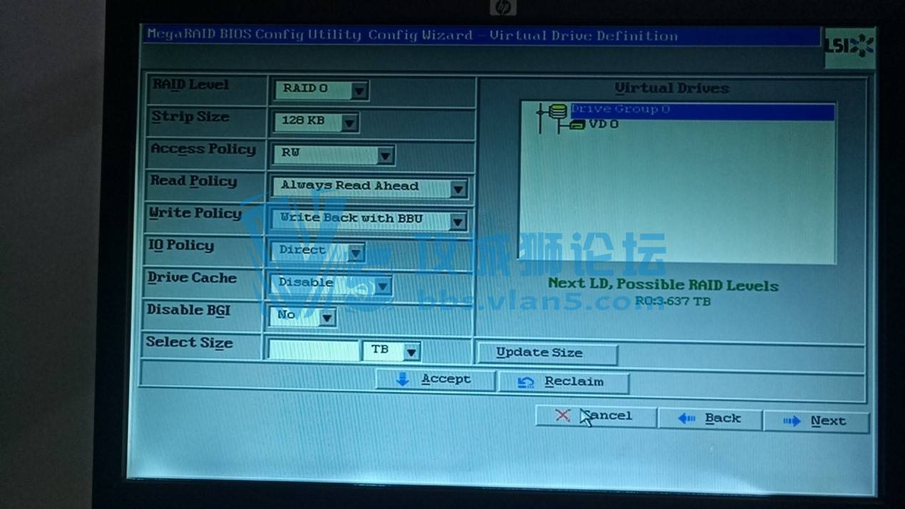 ibm x3650m4raid0
