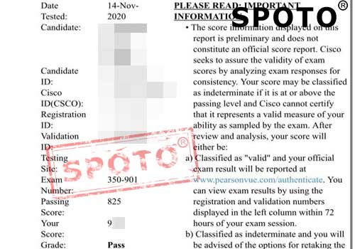 CCNP 350-901 11.14 PASS