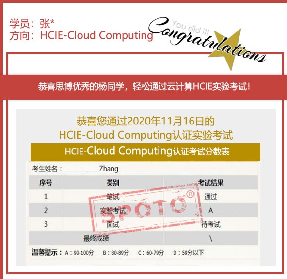 11.16ϲ˼ͬѧPASS HCIE ʵ鿼ԣ˼һ׼IE