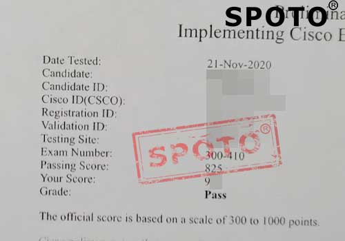【SPOTO】11.21 恭喜三位同学于HK一次pass RS CCIE 新版笔试考试 恭喜了老铁们！ 
