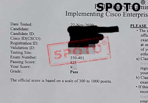 SPOTOϲSPOTOѧԱ11.22 ˳PASS CCIE-R&S 350-401! 