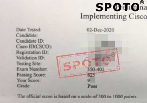 SPOTO˼ս 12.02 ѧԱ߷ PASS CCIE RSԣ300-401ȣ