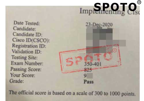 SPOTOϲSPOTOer12.23 ߷˳ͨCCIE R&SԣԴ350-401