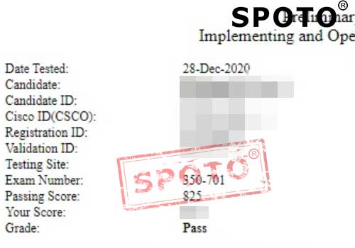 SPOTOϲSPOTOer12.28 ߷˳ͨCCIE ȫԣԴ350-701