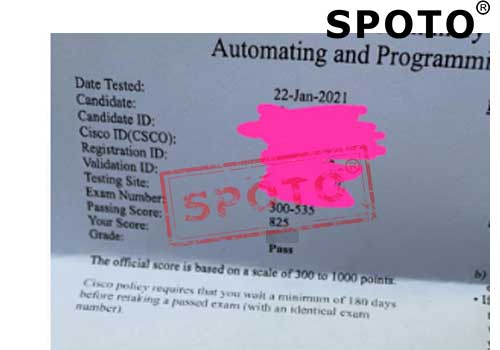 【SPOTO】21年1月22日 恭喜两位学员PASS CCIE 300-535笔试战报，思博战报永不停！！