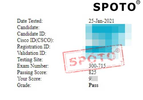 SPOTO21125 ϲλѧԱPASS CCIE ȫ300-715սPASSͣ