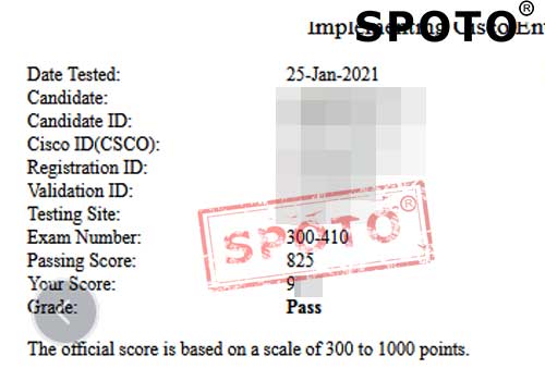 SPOTO21125 ϲλѧԱPASS CCIE R&S300-410սPASSͣ