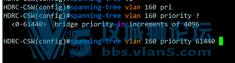 cisco cisco 3750 stp ���ȼ������65536��    ���Ϊɶ���61440