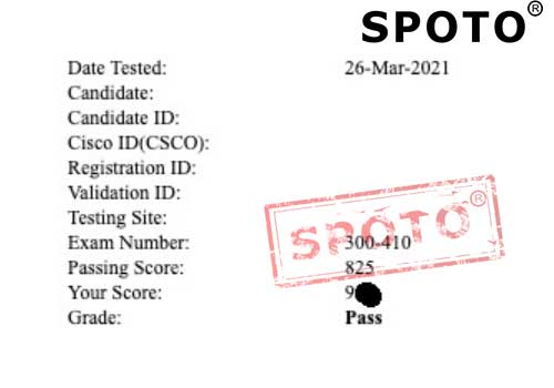 【SPOTO】3.26新的一年恭喜学员PASS CCIE R&S笔试战报，思博LAB正式开始服务！！
