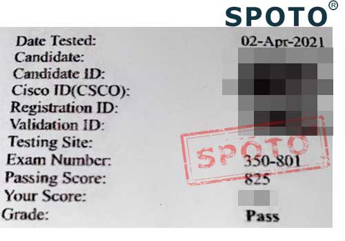 ��SPOTO��4.02�µ�һ�깧ϲѧԱPASS CCIE 350-801����ս����˼��LAB��ʽ��ʼ���񣡣�