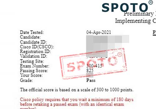 ��SPOTO��4.04�µ�һ�깧ϲѧԱPASS CCIE 350-510����ս����˼��LAB��ʽ��ʼ���񣡣�