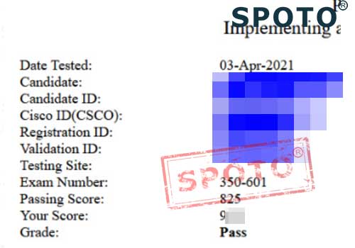 ��SPOTO��4.03�µ�һ�깧ϲѧԱPASS CCIE 350-601����ս����˼��LAB��ʽ��ʼ���񣡣�