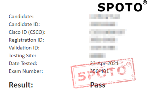 ��SPOTO��4.23�µ�һ�깧ϲ2λѧԱPASS CCIE 300-410����ս����˼��LAB��ʽ��ʼ��...