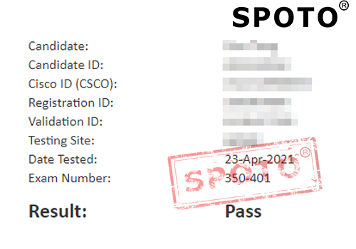 ��SPOTO��4.23�µ�һ�깧ϲ2λѧԱPASS CCIE 300-410����ս����˼��LAB��ʽ��ʼ��...