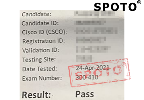 ��SPOTO��4.24�µ�һ�깧ϲѧԱPASS CCIE 300-410����ս����˼��LAB��ʽ��ʼ���񣡣�