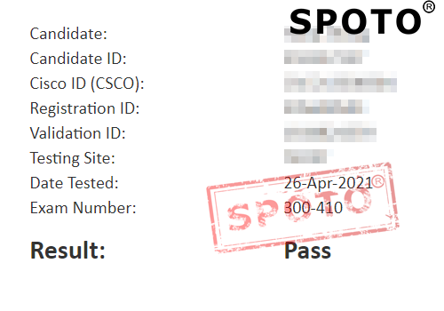 SPOTO4.26µһ깧ϲ6λѧԱPASS CCIE 300-410ս˼LABʽʼ