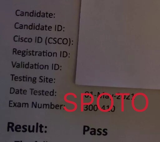 ��SPOTO��5.01�µ�һ�깧ϲѧԱPASS CCIE 300-410����ս����˼��LAB��ʽ��ʼ���񣡣�