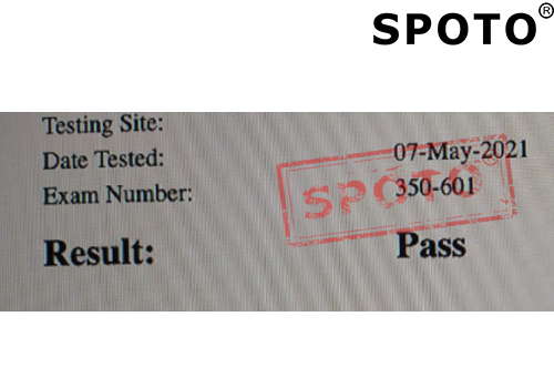 SPOTO05.07ϲѧԱPASS CCIE 350-601ս5ս²ͣ