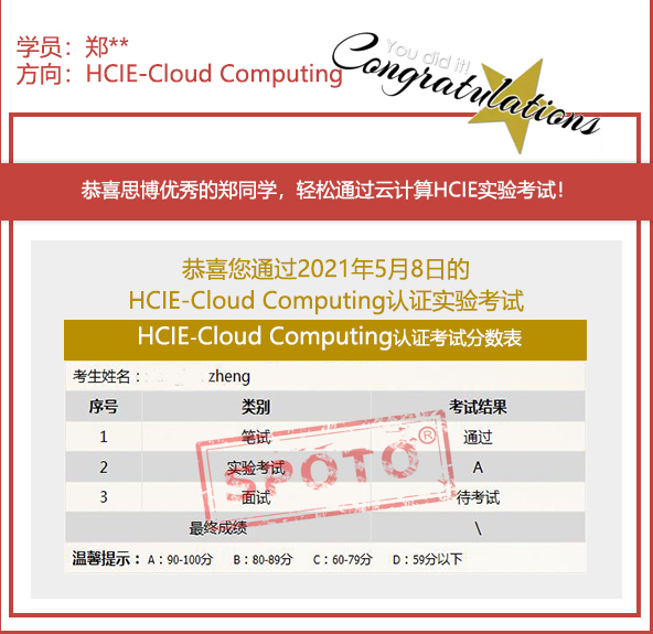 2021.05.08ϲ˼֣ͬѧ PASS HCIE Ƽ LABԣ5IEսУ