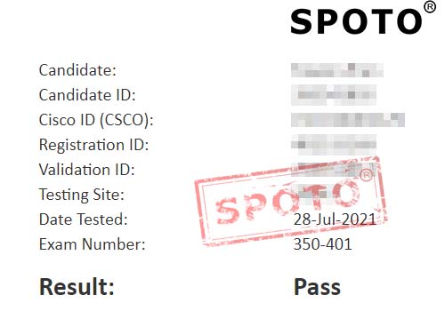 【思博网络】07.28 350-401笔试战报 PASS不停歇！！