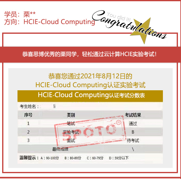 ˼硿2021.08.12ͬѧ PASS HCIE RS LABԣ