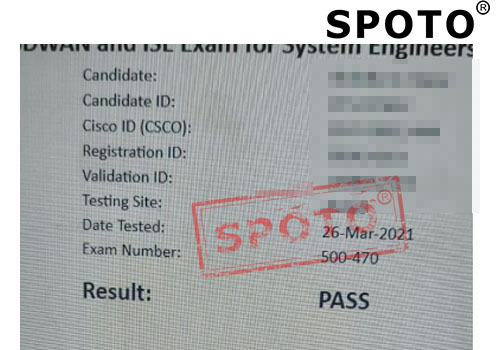【SPOTO思博网络】9.10收到5位同学PASS CCIE的笔试的战报，向着下一站LAB出发！