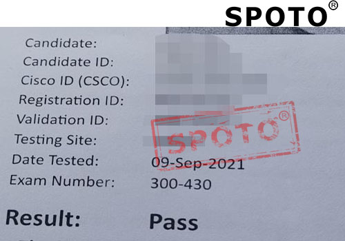 【SPOTO思博网络】9月的第一个周末收到18位同学PASS CCIE的RS笔试的战报·版本稳定！