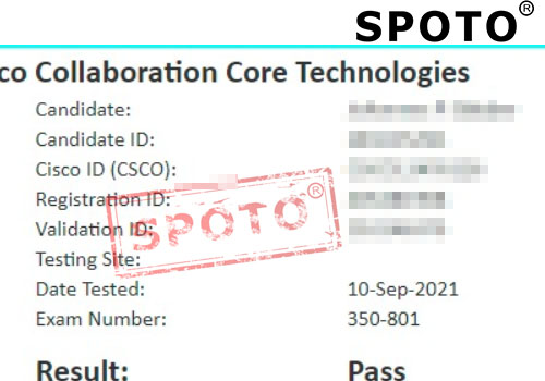 ��SPOTO˼�����硿��ϲѧԱ9.10 PASS 350-801����ս�� �߷�PASS��ͣЪ������ȶ���