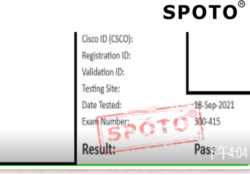 【SPOTO思博网络】9.23收到6位同学PASS CCIE RS笔试的战报，向着下一站LAB出发！ 