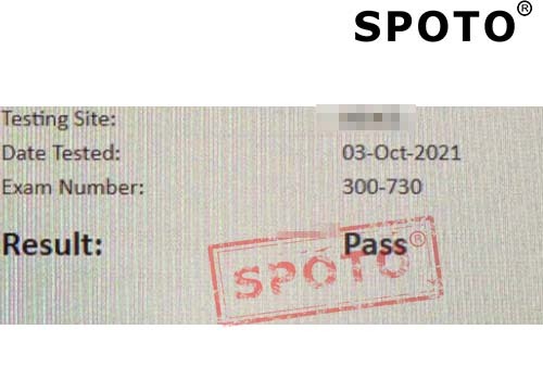 【SPOTO思博网络】恭喜学员10.03 PASS 安全笔试战报 高分PASS不停歇【题库稳定】