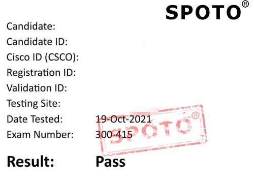 ��SPOTO����ϲ��λ˼������ѧԱһ��PASS CCIE R&S���ԣ���