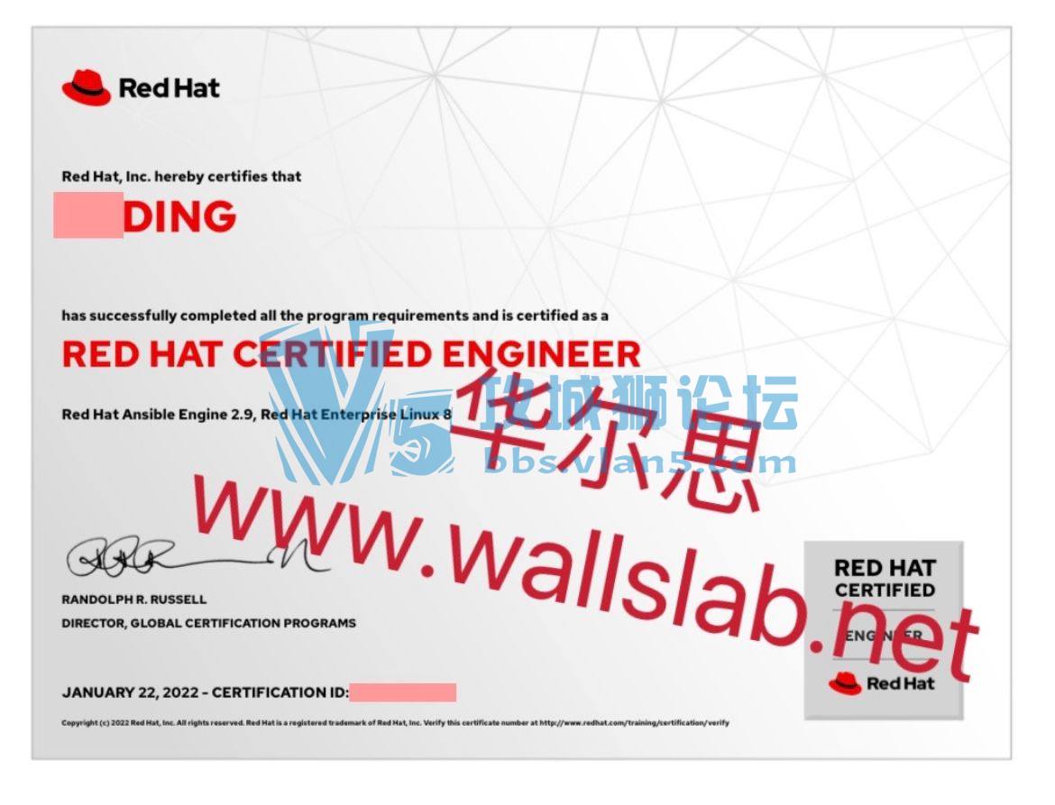 ��ϲ����˼��ͬѧ&��ͬѧ2022��1��22��˳��PASS��ñRHCE���ԣ�