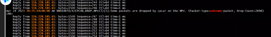 �� QOS drop ��