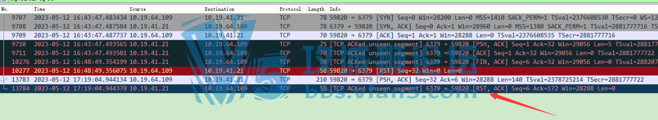 如果客户端发了TCP RST    服务端还会回复  RST ACK  吗