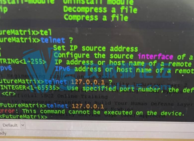 ��ɶ��˼ telnet 127.0.0.1�����У�