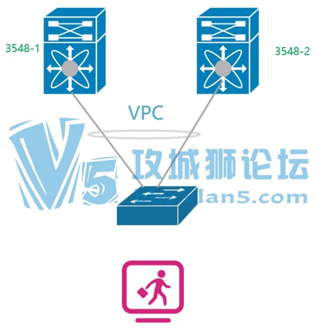 �ն� ---���뽻����  ---��˫������2̨Nexus3548  ��VPC)